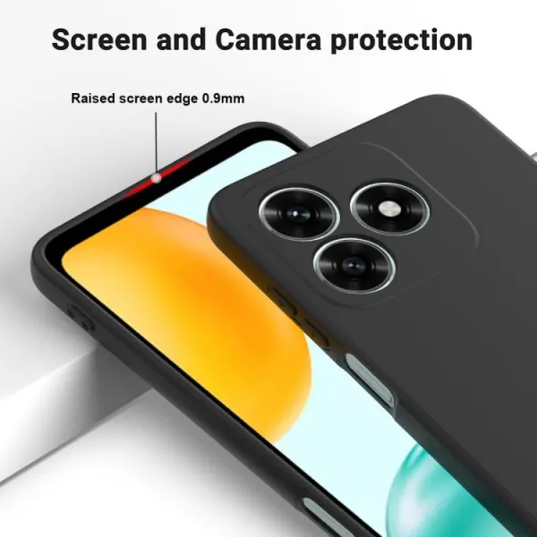 RUBBER Ochranný obal pre Honor X5c Plus čierny