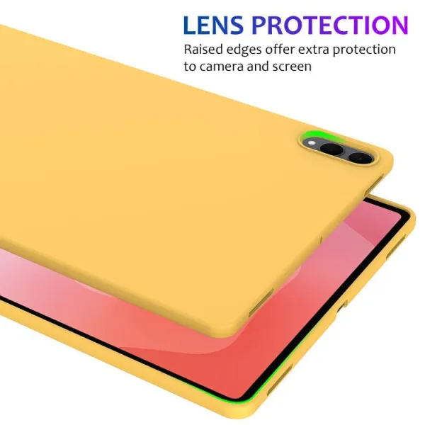 RUBBER Ochranný kryt pre Samsung Galaxy Tab S11 Ultra žltý