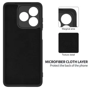 RUBBER Ochranný obal pre Honor X5c Plus čierny