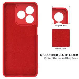 RUBBER Ochranný obal pre Honor X5c Plus červený