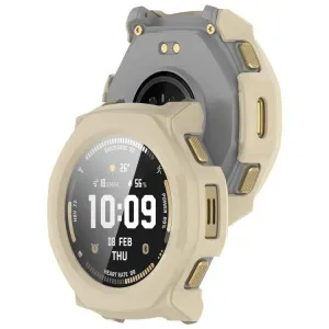 PC FULL COVER Plastový kryt so sklom pre Amazfit T-Rex 3 Pro 44mm béžový