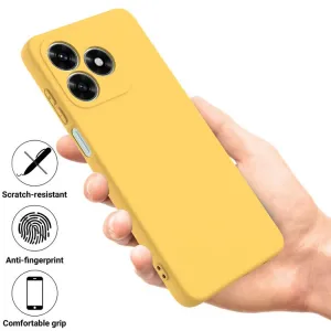 RUBBER Ochranný obal pre Honor X5c Plus žltý