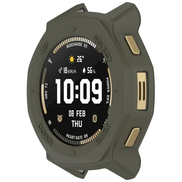 TPU HALF COVER Kryt pre Amazfit T-Rex 3 Pro 44mm zelený