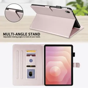LATTICE Zaklápacie puzdro pre Samsung Galaxy Tab S11 ružové