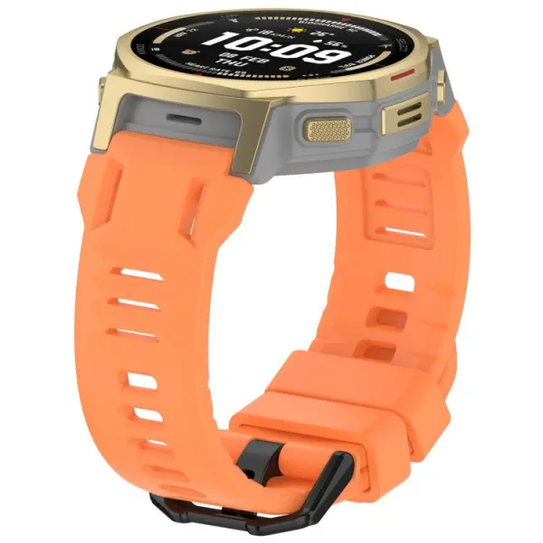 SILICONE Vymeniteľný remienok pre Amazfit T-Rex 3 Pro 44mm oranžový
