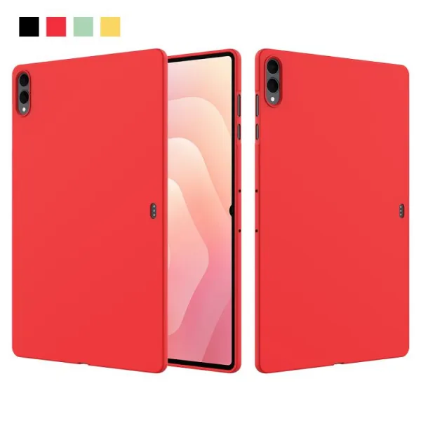 RUBBER Ochranný kryt pre Samsung Galaxy Tab S11 Ultra červený