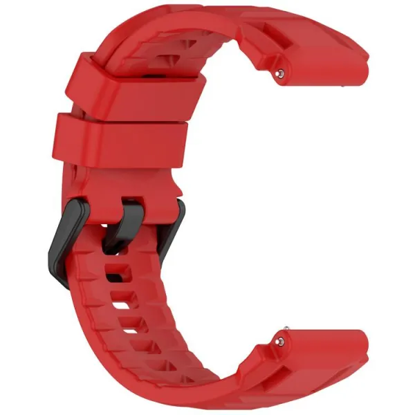 SILICONE Vymeniteľný remienok pre Amazfit T-Rex 3 Pro 44mm červený