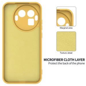 RUBBER Ochranný obal pre Realme GT 8 Pro žltý