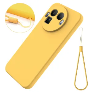 RUBBER Ochranný obal pre Realme GT 8 Pro žltý