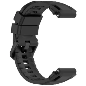 SILICONE Vymeniteľný remienok pre Amazfit T-Rex 3 Pro 44mm čierny