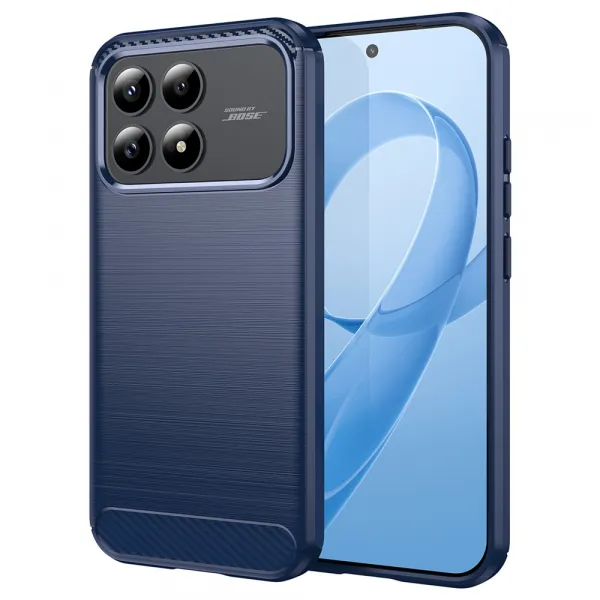 FLEXI TPU Ochranný obal POCO F8 Pro modrý