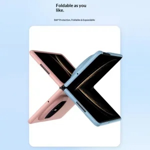 PLASTIC Ochranný plastový kryt pre Huawei Mate X7 biely