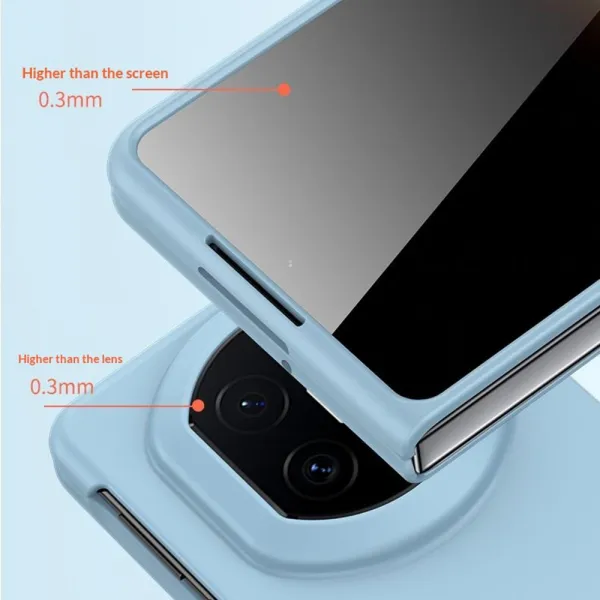 PLASTIC Ochranný plastový kryt pre Huawei Mate X7 biely