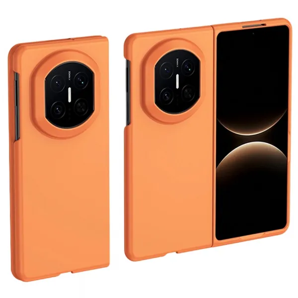 PLASTIC Ochranný plastový kryt pre Huawei Mate X7 oranžový
