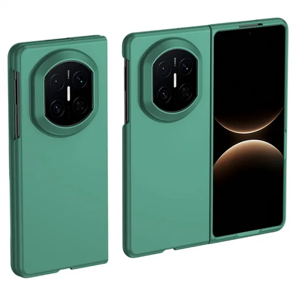 PLASTIC Ochranný plastový kryt pre Huawei Mate X7 tmavozelený