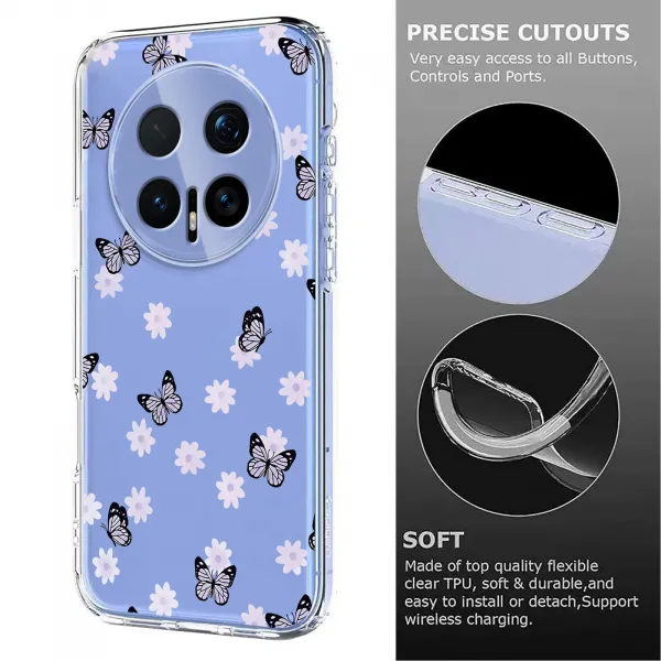 ART TPU Ochranný kryt pre Honor Magic8 Pro BUTTERFLIES