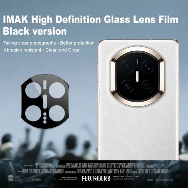 IMAK FULL COVER Sklo pre fotoaparát Huawei Mate X7 BLACK