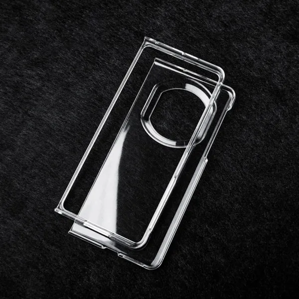 PLASTIC Ochranný plastový kryt pre Huawei Mate X7 priehľadný