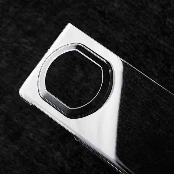 PLASTIC Ochranný plastový kryt pre Huawei Mate X7 priehľadný