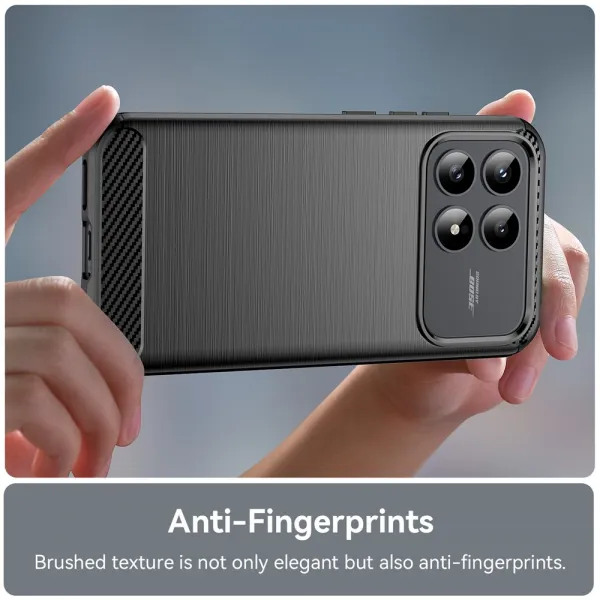 FLEXI TPU Ochranný obal POCO F8 Pro čierny