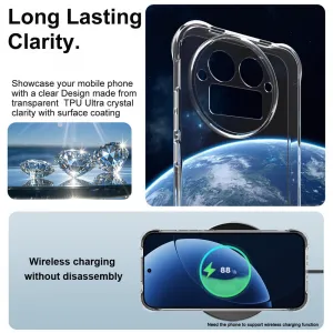 IMAK Ochranný obal pre Realme GT 8 Pro priehľadný
