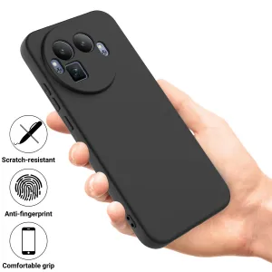 RUBBER Ochranný obal pre Realme GT 8 Pro čierny
