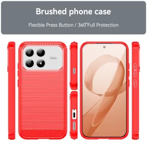 FLEXI TPU Ochranný obal POCO F8 Pro červený