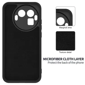 RUBBER Ochranný obal pre Realme GT 8 Pro čierny