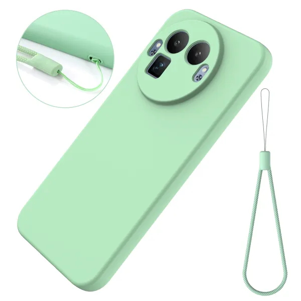 RUBBER Ochranný obal pre Realme GT 8 Pro zelený