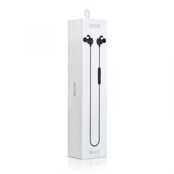 AA-1264 Remax RM-S10 HEADSET ( Black ) bezdrôtové slúchadlá, čierne