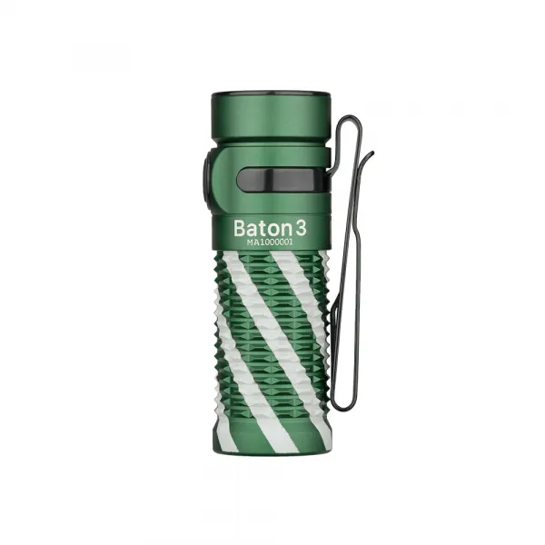 Baton 3 (Christmas green)Limited OLIGHT ORB-16C05-10C 550mAh 3.7V IMR16340 (Included)
