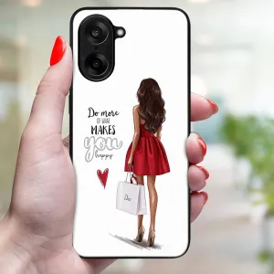 MY ART Ochranný kryt pre OnePlus Nord CE 5 5G RED DRESS (137)