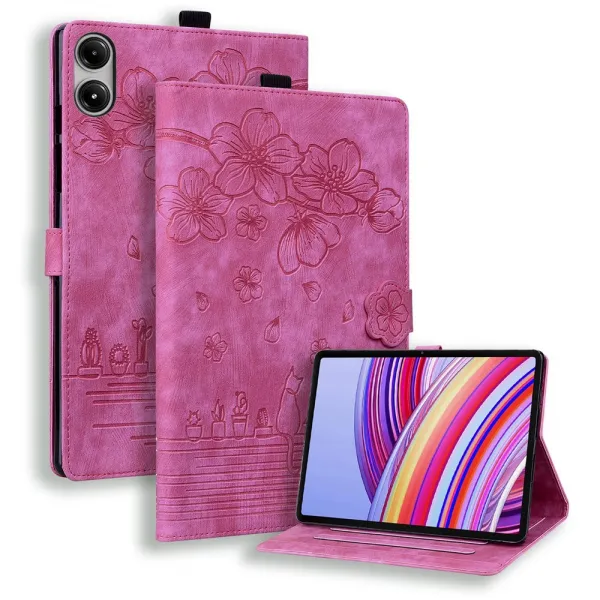 ART LILY Zaklápacie puzdro pre Xiaomi Redmi Pad 2 Pro ružové