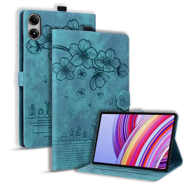 ART LILY Zaklápacie puzdro pre Xiaomi Redmi Pad 2 Pro zelené