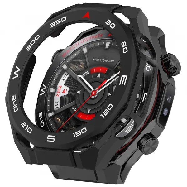 PC HALF COVER Plastový kryt Huawei Watch Ultimate 2 čierny