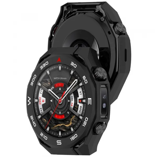 PC HALF COVER Plastový kryt Huawei Watch Ultimate 2 čierny