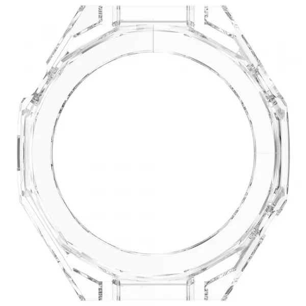 PC HALF COVER Plastový kryt Huawei Watch Ultimate 2 priehľadný