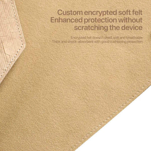 DUX PLI Puzdro na notebook s uhlopriečkou 13 - 14" khaki