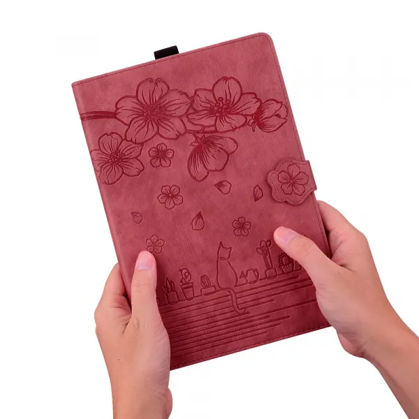 ART LILY Zaklápacie puzdro pre Xiaomi Redmi Pad 2 Pro červené