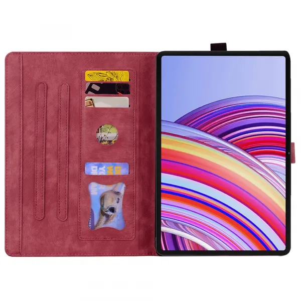 ART LILY Zaklápacie puzdro pre Xiaomi Redmi Pad 2 Pro červené