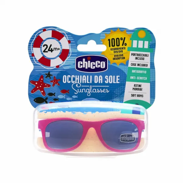 Chicco Detské slnečné okuliare MY/22, chlapec, od 24m+, transparentné TOW018684