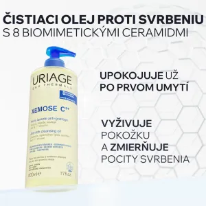 Uriage Xemose C8+ Anti-Itch Cleansing Oil upokojujúci čistiaci olej na suchú a ekzematickú pokožku 1000 ml