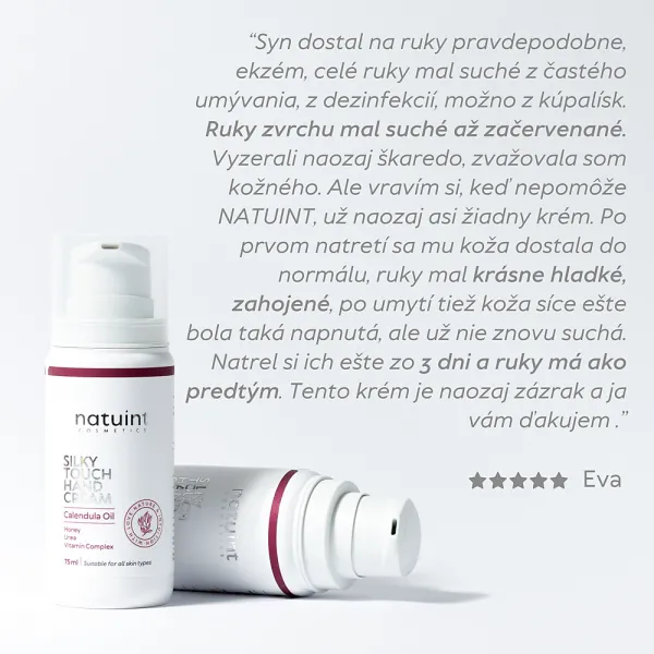 Natuint cosmetics - Výživný krém na ruky