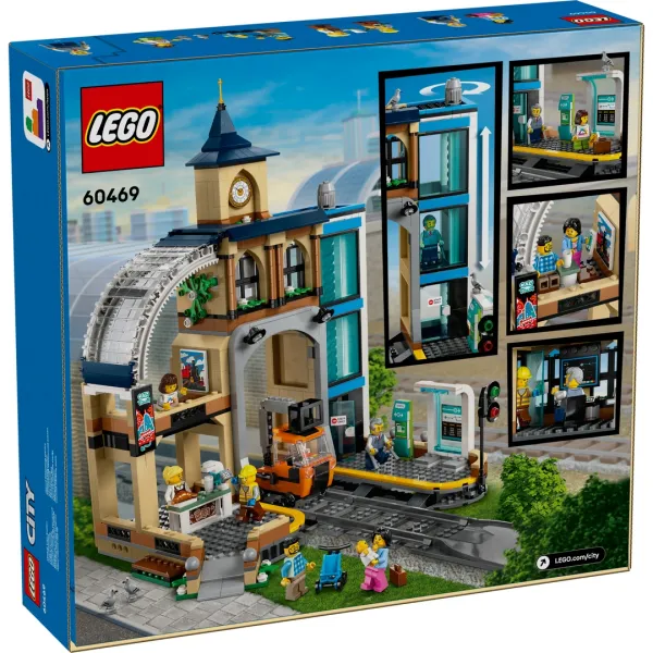 LEGO® City 60469 Hlavná železničná stanica