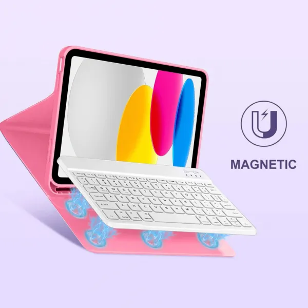 Tech-Protect SC Pen Keyboard puzdro s klávesnicou na iPad 10.9'' 10gen 2022 / 11'' 11gen 2025, ružové (TEC335251)