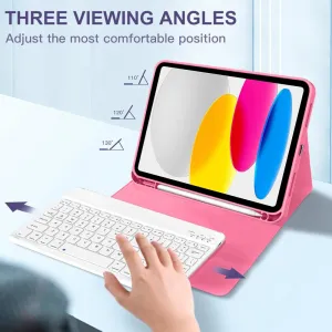 Tech-Protect SC Pen Keyboard puzdro s klávesnicou na iPad 10.9'' 10gen 2022 / 11'' 11gen 2025, ružové (TEC335251)