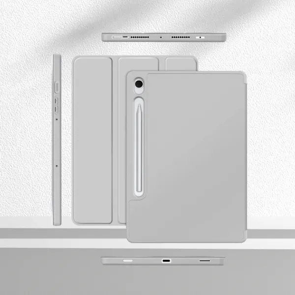 Tech-Protect SC Pen puzdro na Samsung Galaxy Tab S9 11'' / S9 FE / S10 FE / S10 Lite 10.9'', sivé (TEC332731)