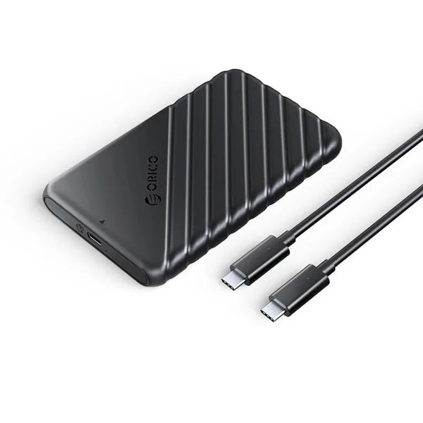 Orico 25PW1C-C3 externý box pre HDD/SSD USB-C 3.1, čierny
