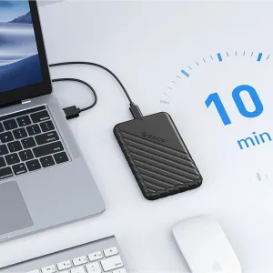 Orico 25PW1C-C3 externý box pre HDD/SSD USB-C 3.1, čierny