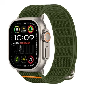 Tech-Protect Nylon Slip remienok na Apple Watch 44/45/46/49mm, khaki